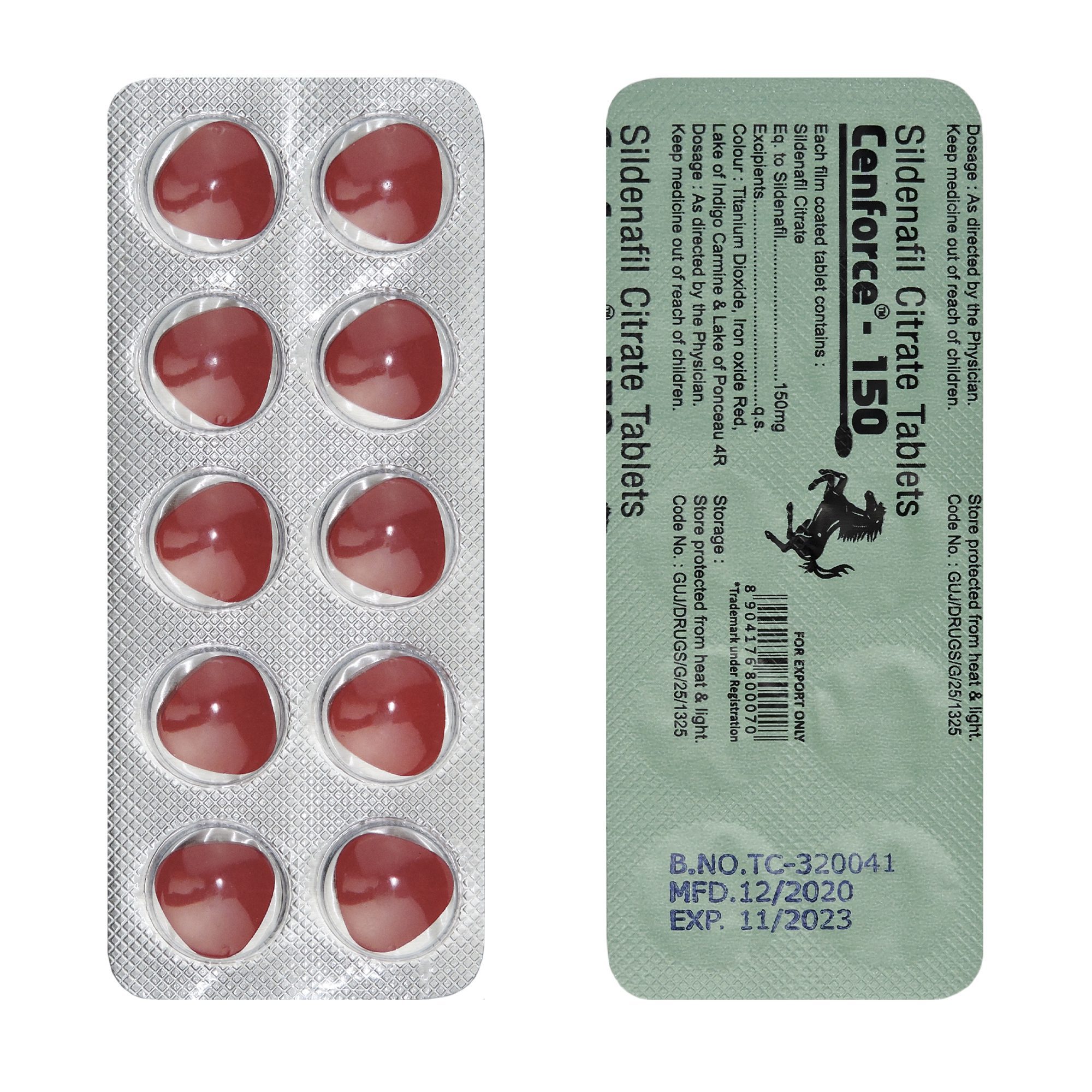 Cenforce 150mg (Rot) – Bild 4