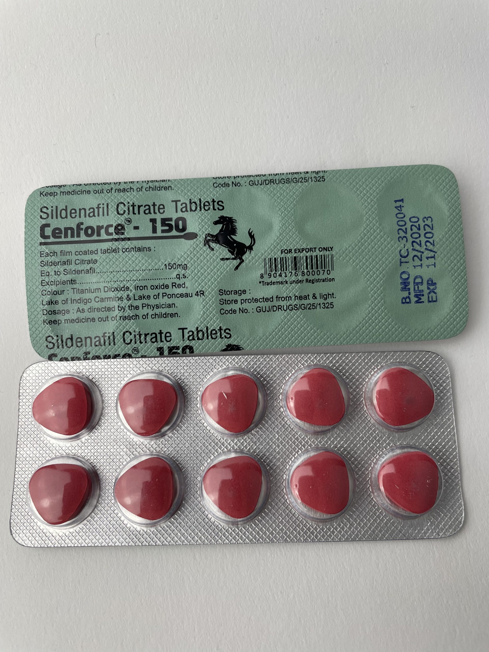 Cenforce 150mg (Rot) – Bild 2